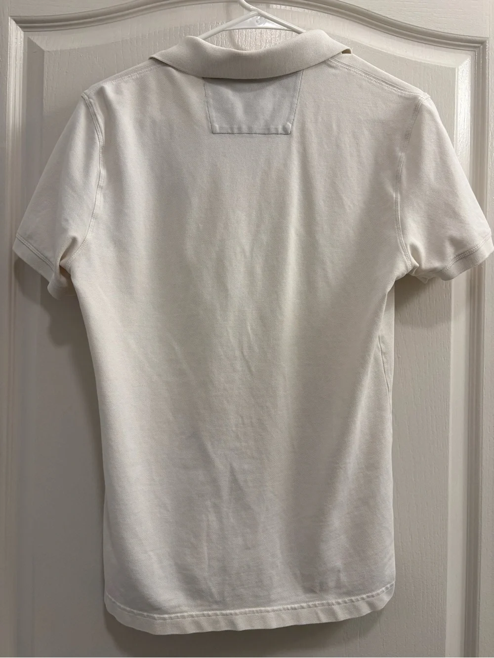 Banana Republic White Elephant Logo Polo